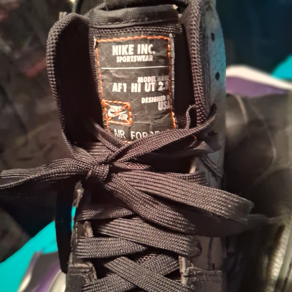 Nike Men's Black High-Top Sneakers - Picture 4 of 4